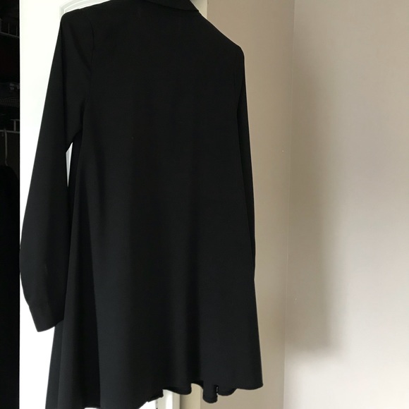 Black Shirt Dress - Picture 5 of 5